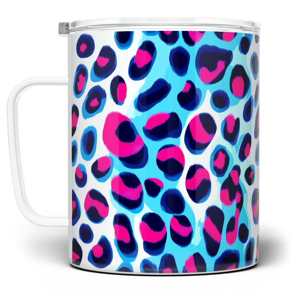 cheetah coffee cup Cheetah Print Insulated Travel Mug | Fun Gifts