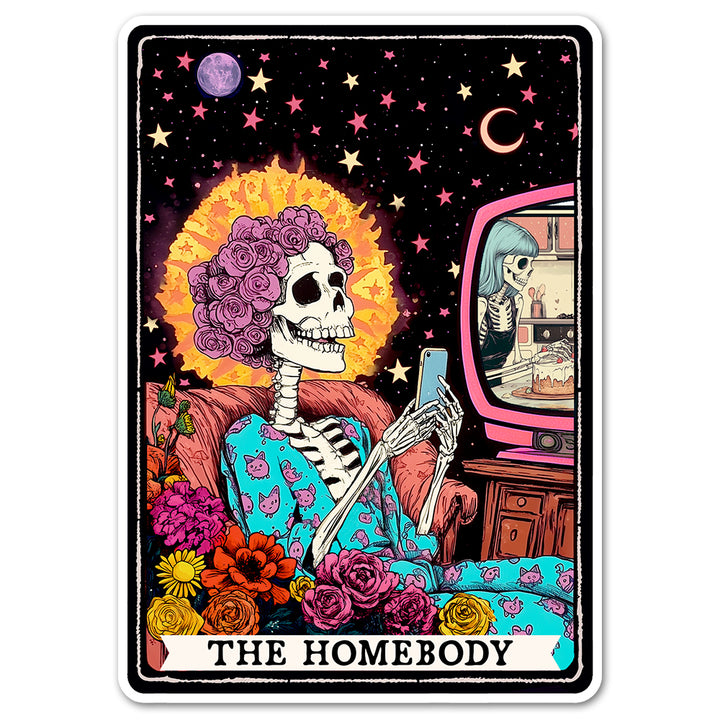 The Homebody Tarot Sticker