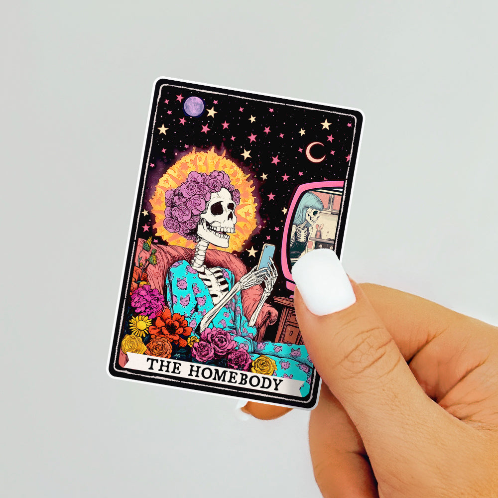 The Homebody Tarot Sticker