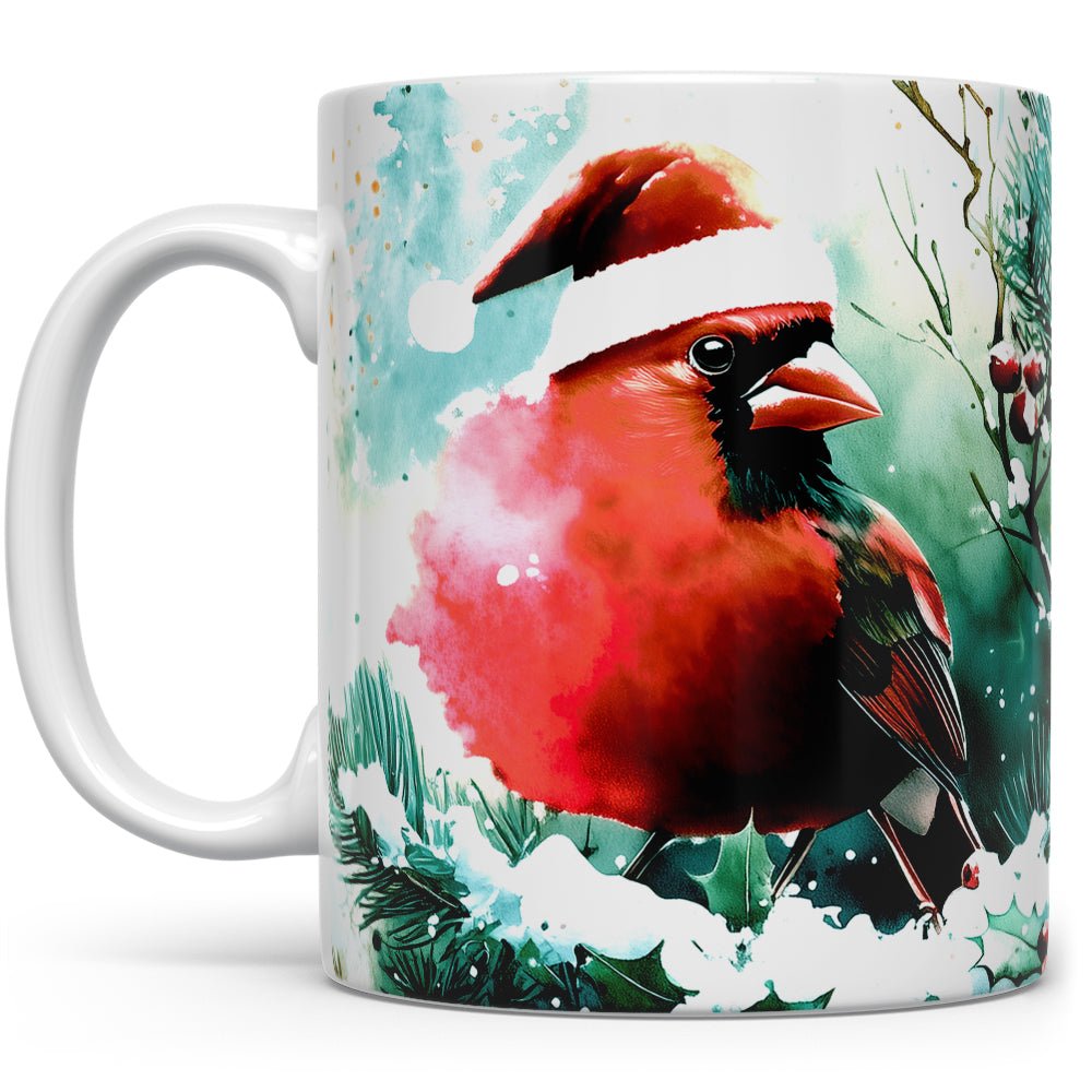 Christmas Cardinal Mug | Winter Holiday Mugs