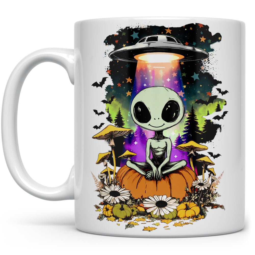 Halloween Alien Mug | Fun Halloween Mug