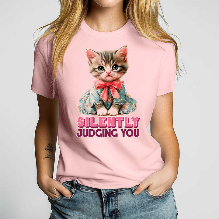Silently Judging You Crewneck Tshirt