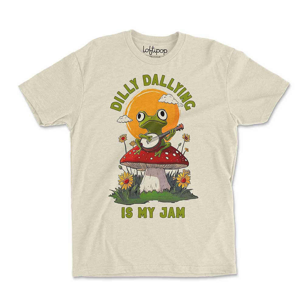 Dilly Dallying is My Jam Crewneck Tshirt