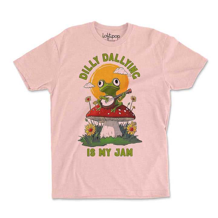 Dilly Dallying is My Jam Crewneck Tshirt