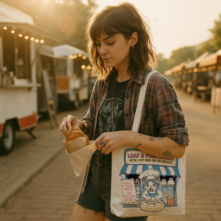 Cat Bakery Tote Bag