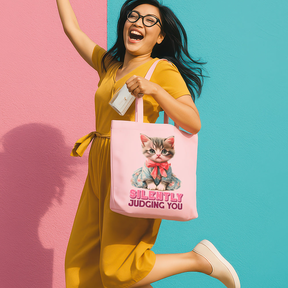 Silently Judging You Tote Bag