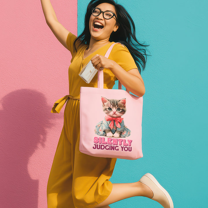 Silently Judging You Tote Bag