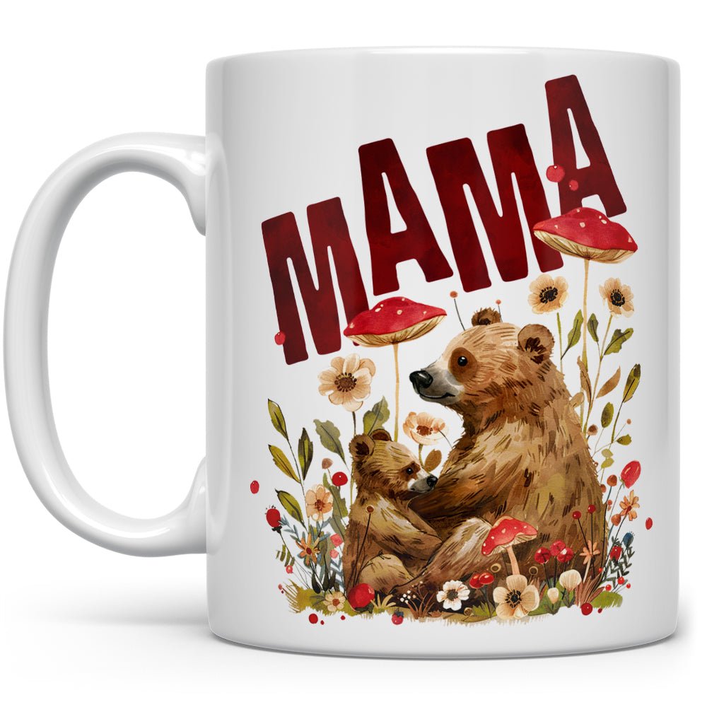 Woodland Mama Bear Mug Mother's Day Gift Loftipop