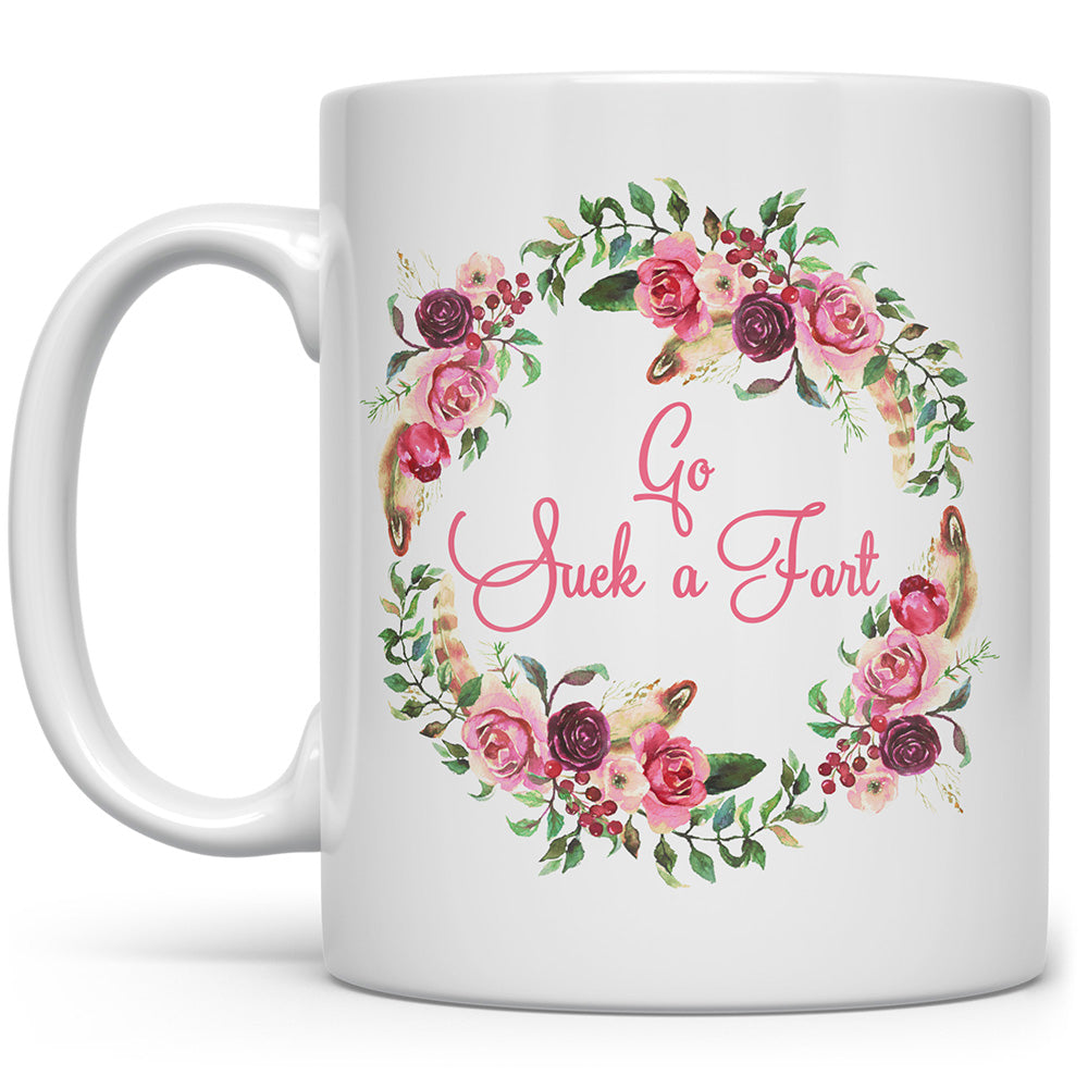 Go Suck a Fart Mug | Funny Mug Gift | Loftipop