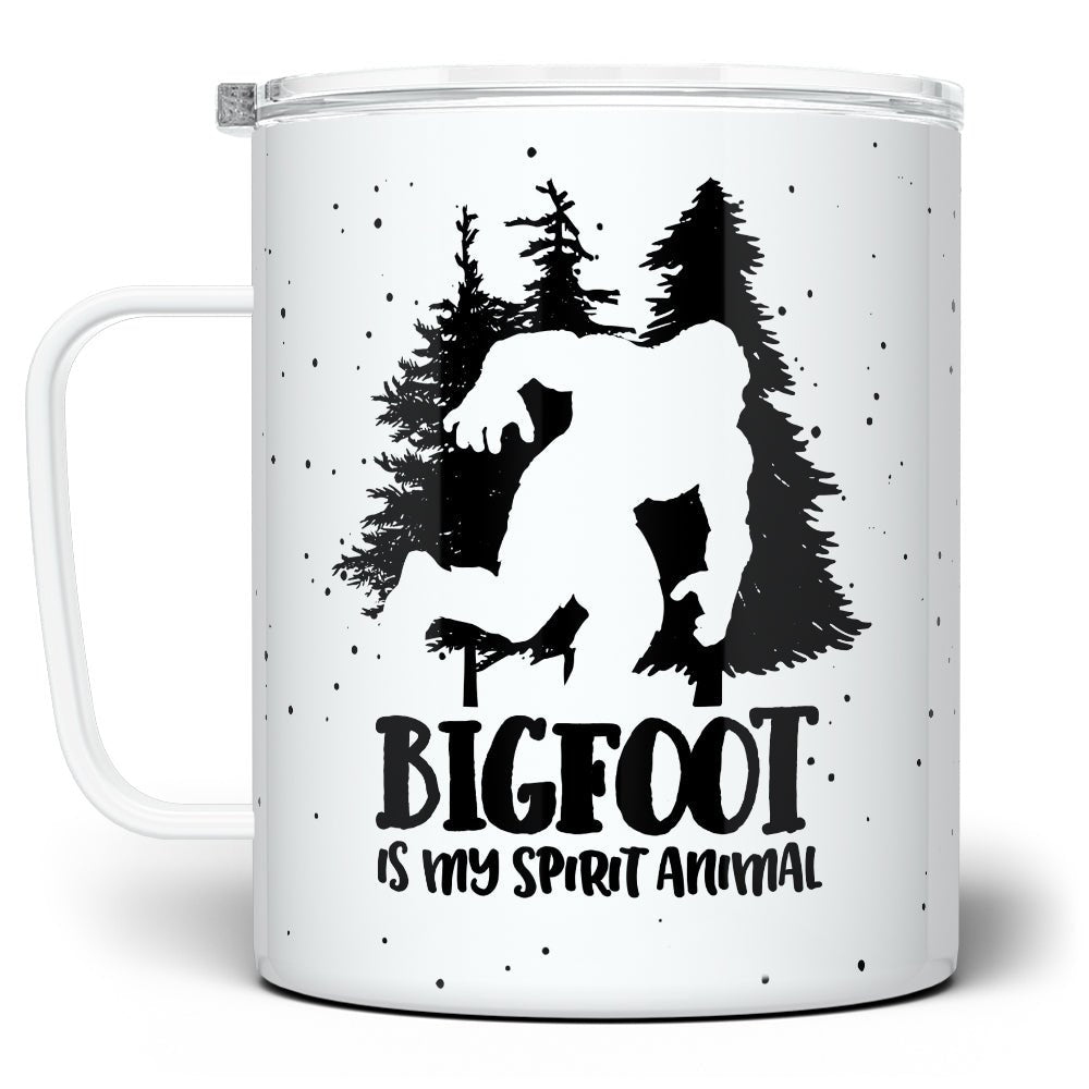 Bigfoot Is My Spirit Animal Insulated Travel Mug - Loftipop