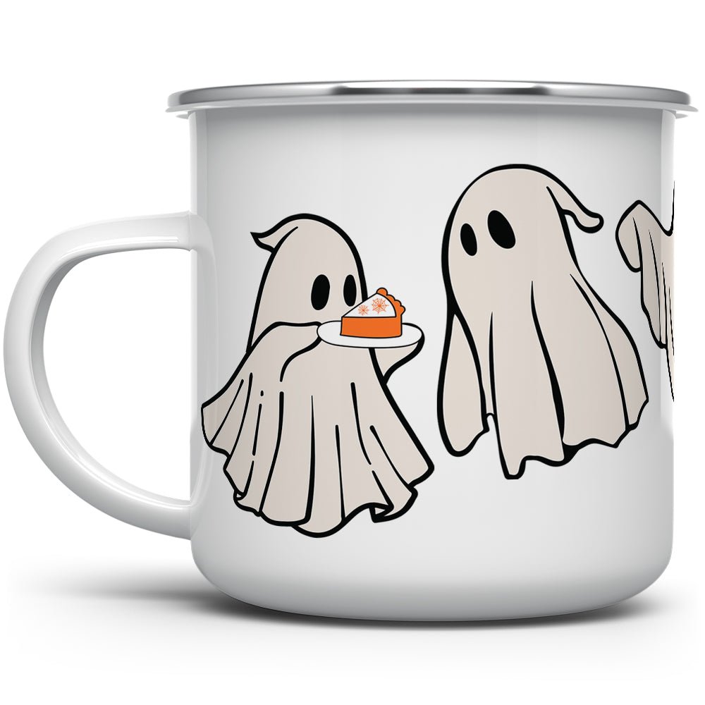 Kawaii Ghost Mug - 11oz Cute Ghost Coffee Mug For Halloween & Fall, Ceramic Gift Mug - View #7