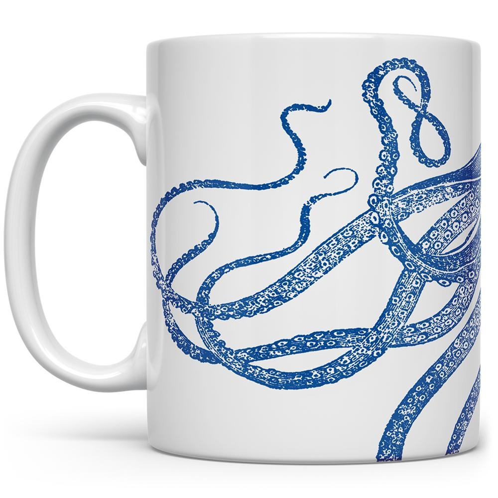 Octopus Coffee Cup | Nautical Coffee Mug