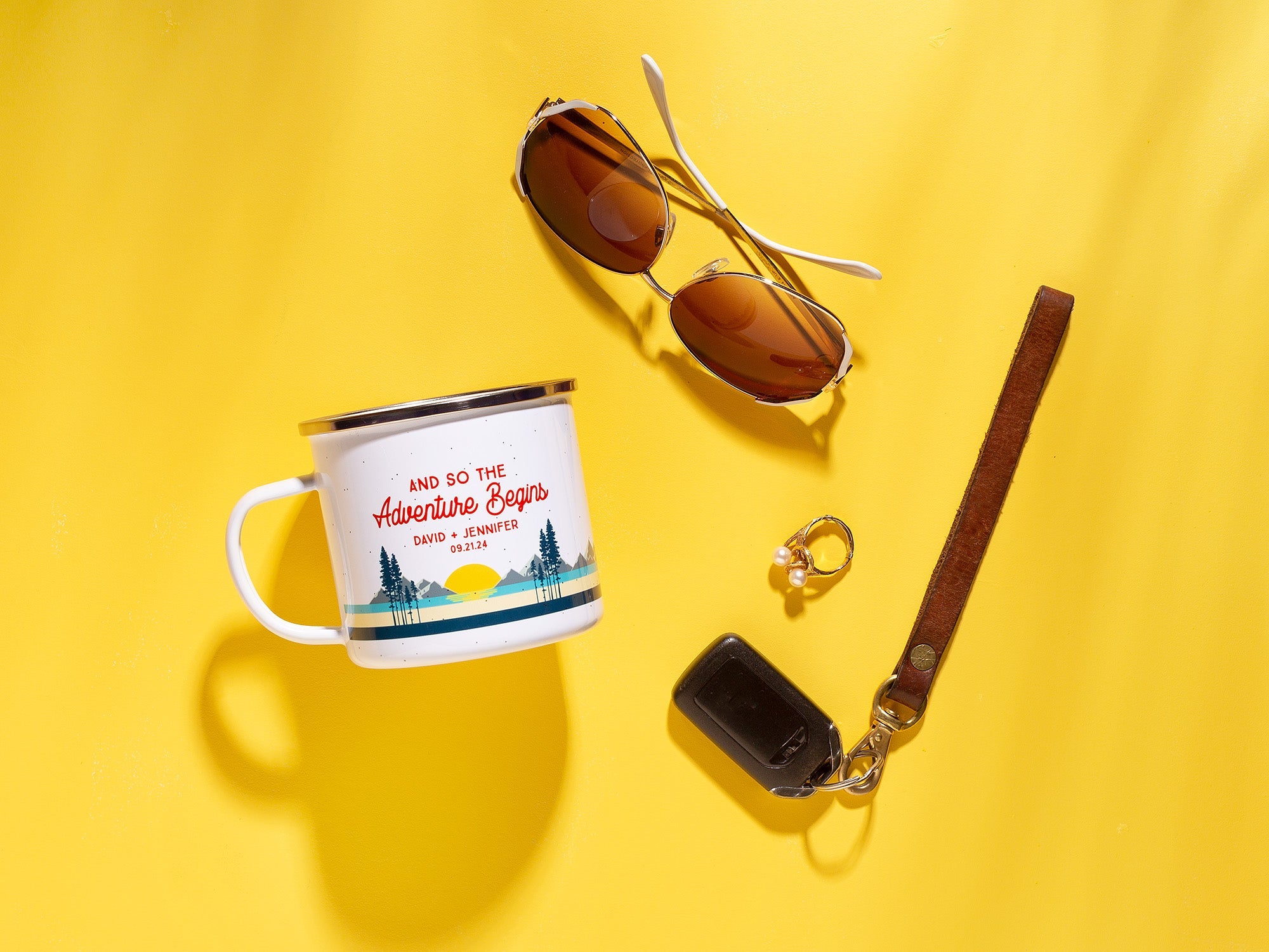 Personalized Couples Camp Mug