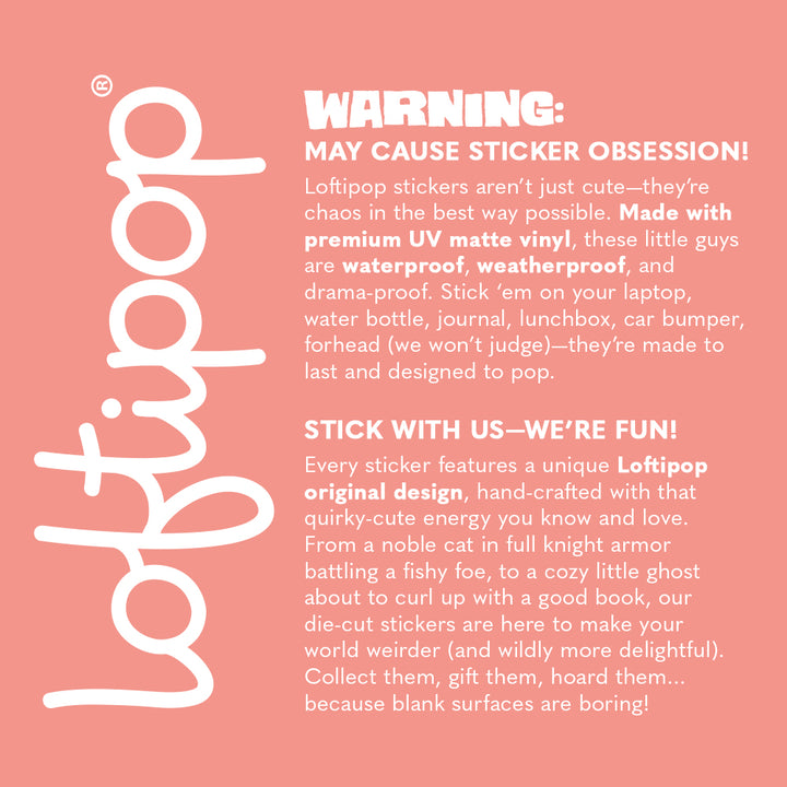 The Homebody Tarot Sticker
