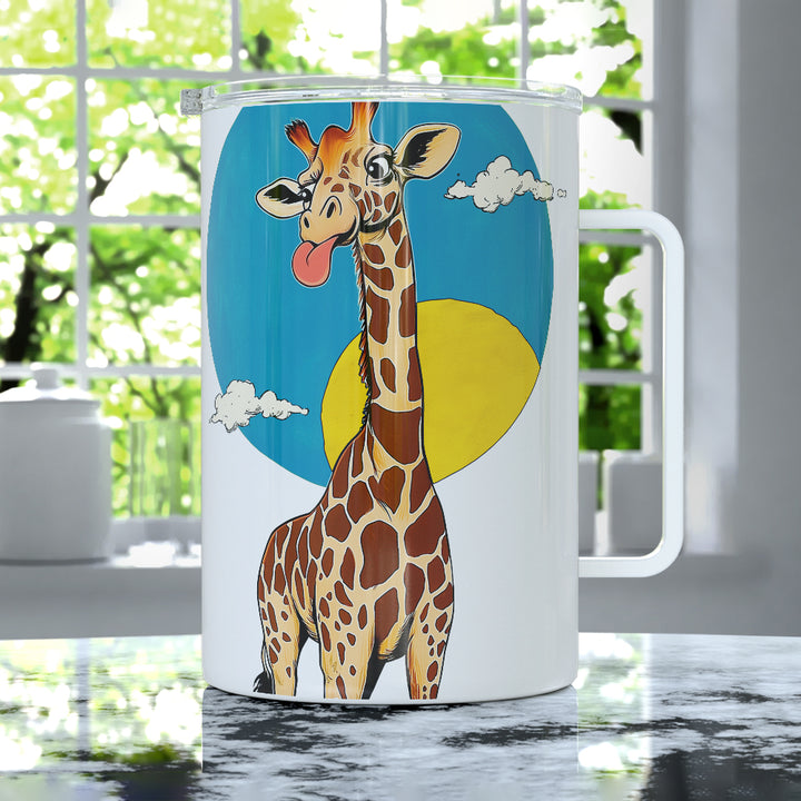 Happy Giraffe Insulated Travel Mug