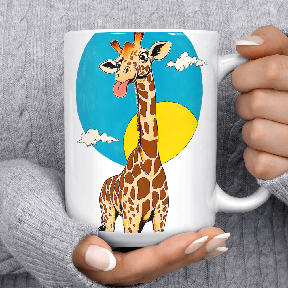 Happy Giraffe Mug
