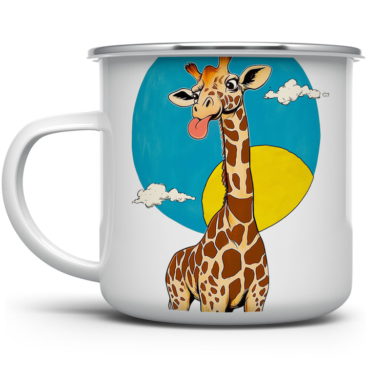 Happy Giraffe Camp Mug