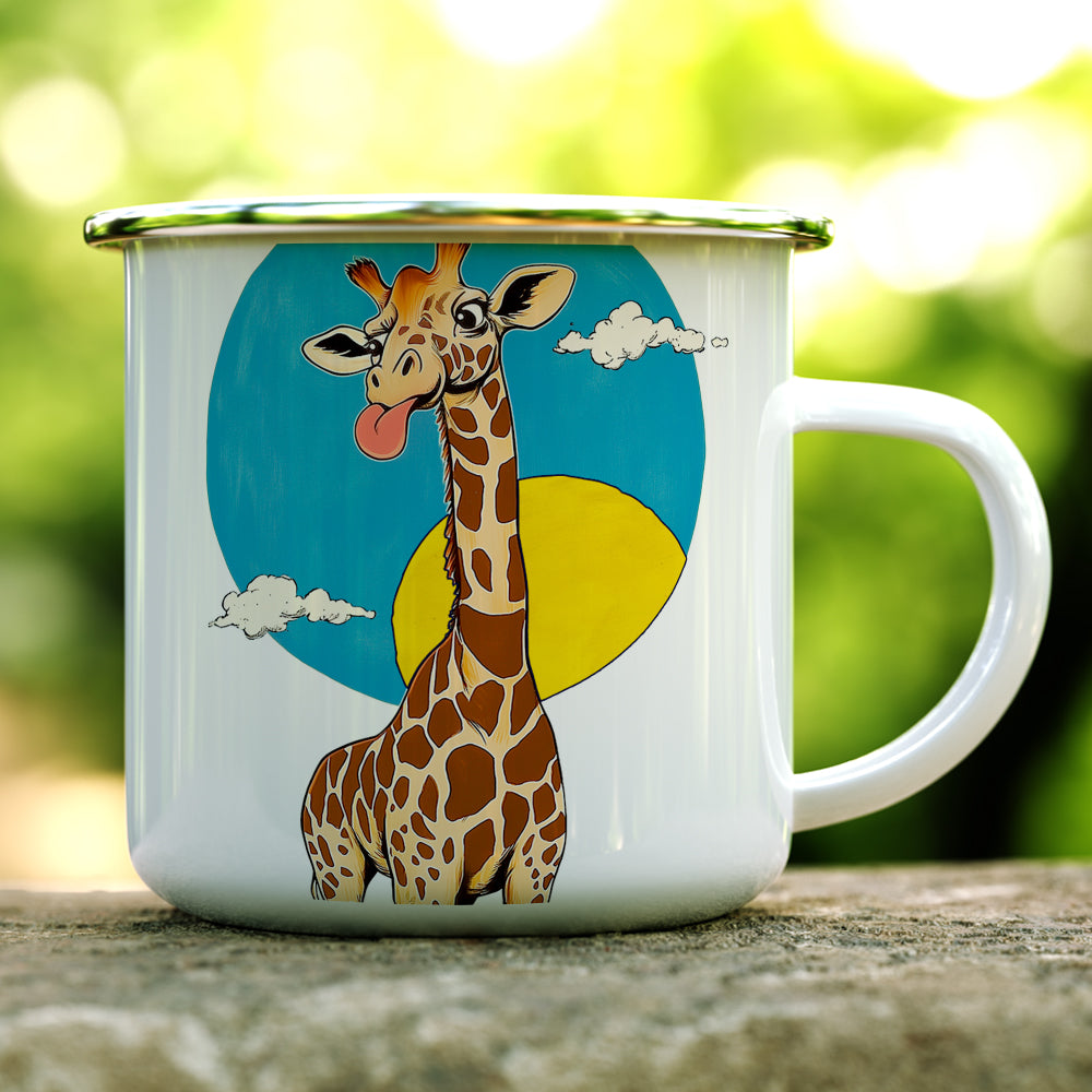 Happy Giraffe Camp Mug
