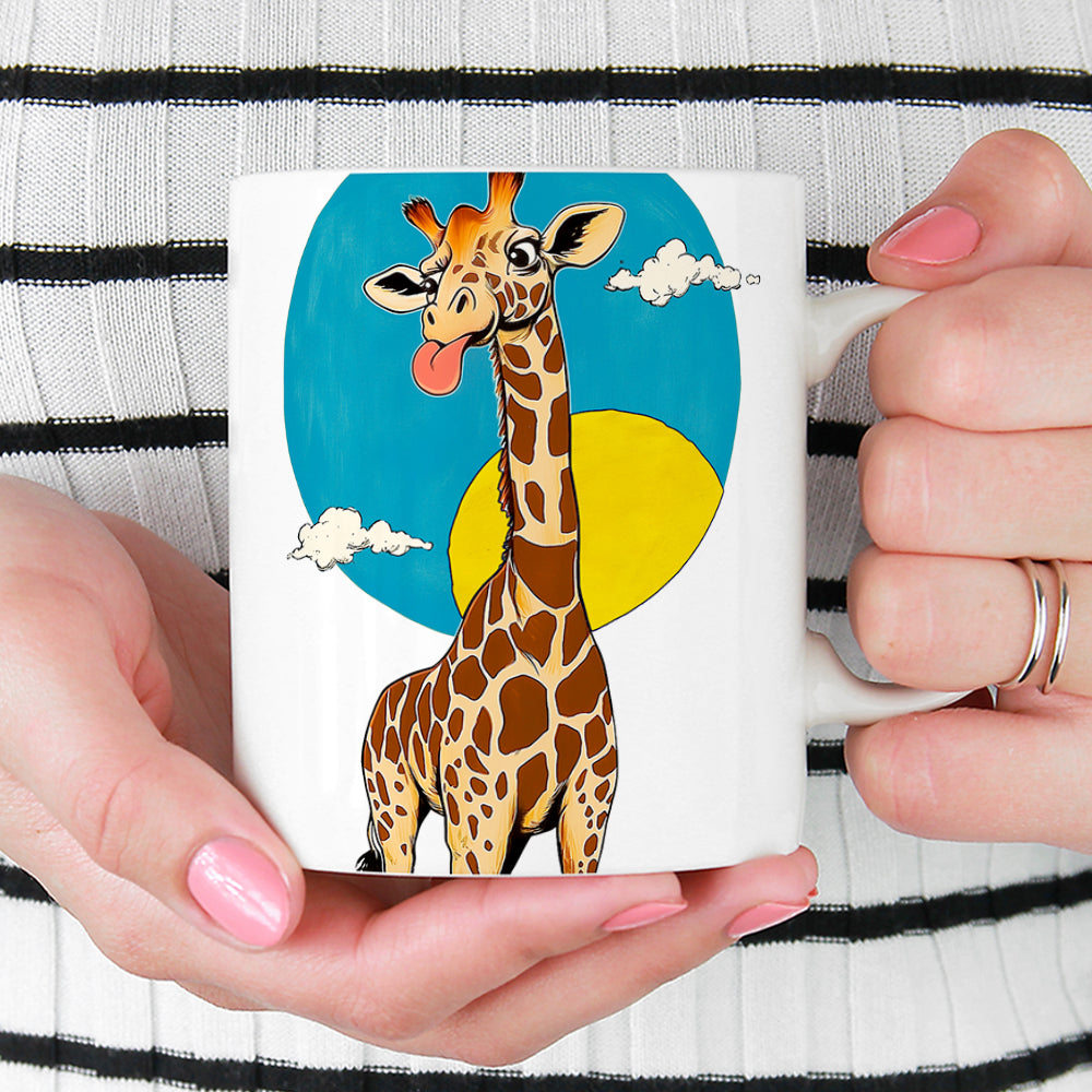 Happy Giraffe Mug