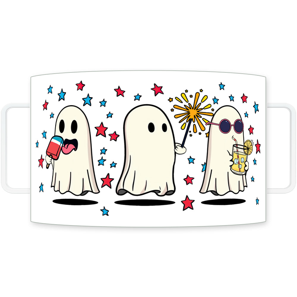 Summer Ghosts Insulated Travel Mug