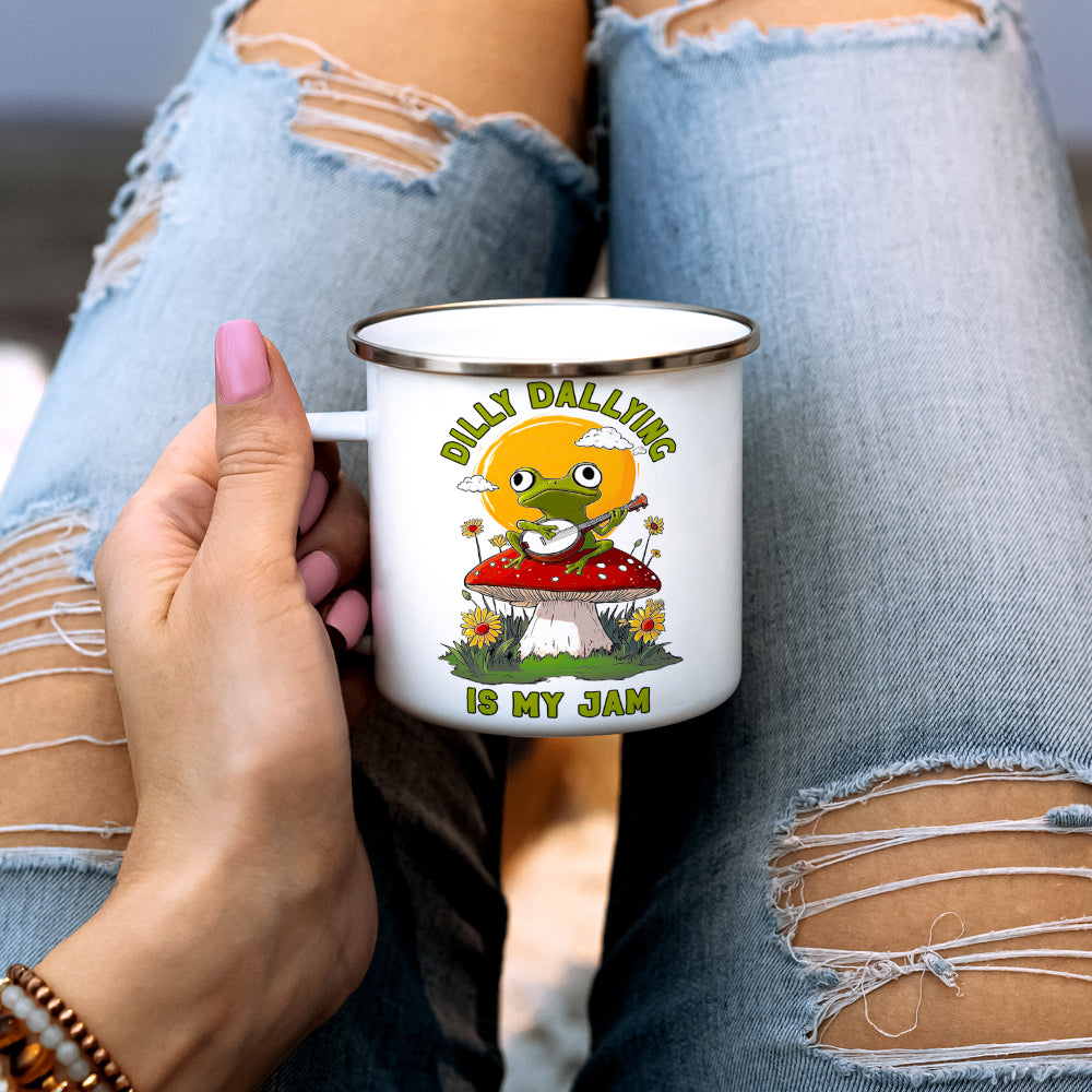 Dilly Dallying is My Jam Camp Mug