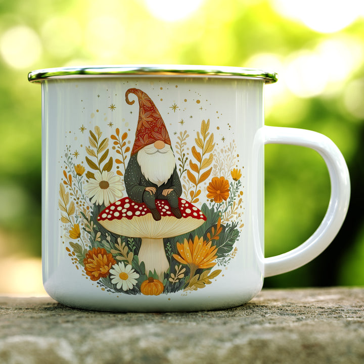 Fall Gnome Camp Mug
