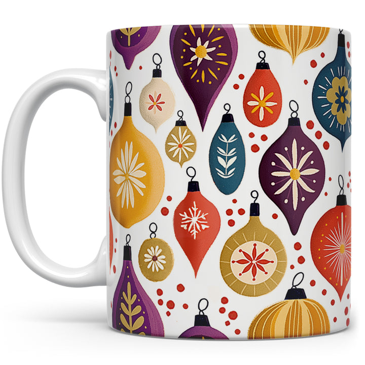 Vintage Christmas Ornaments Mug