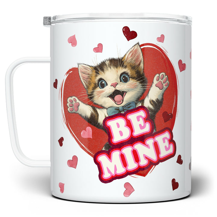 Be Mine Cat Insulated Travel Mug