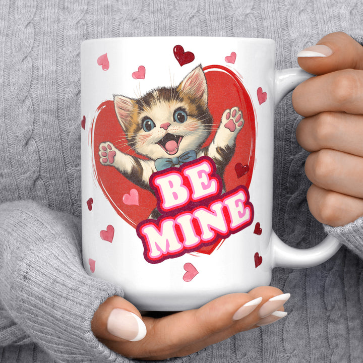 Be Mine Cat Mug