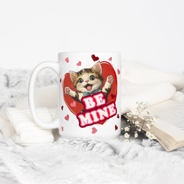 Be Mine Cat Mug