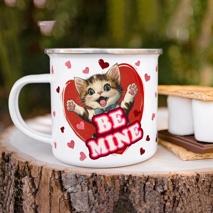 Be Mine Cat Camp Mug