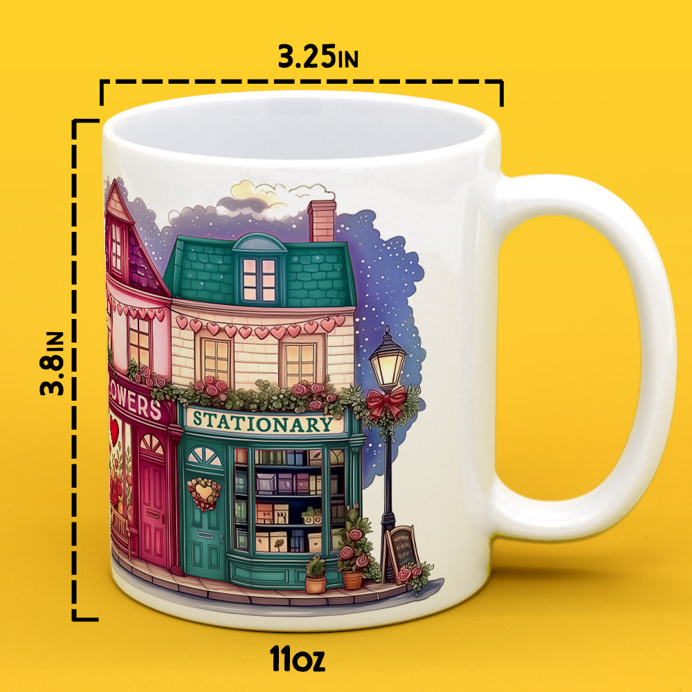 Valentine's Storefront Shops Mug