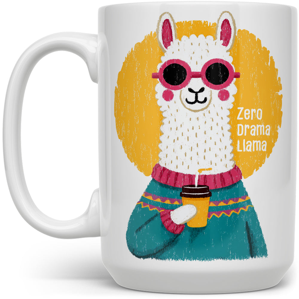 Zero Drama Llama Mug