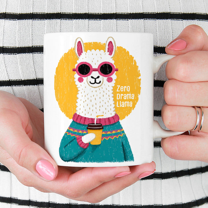 Zero Drama Llama Mug