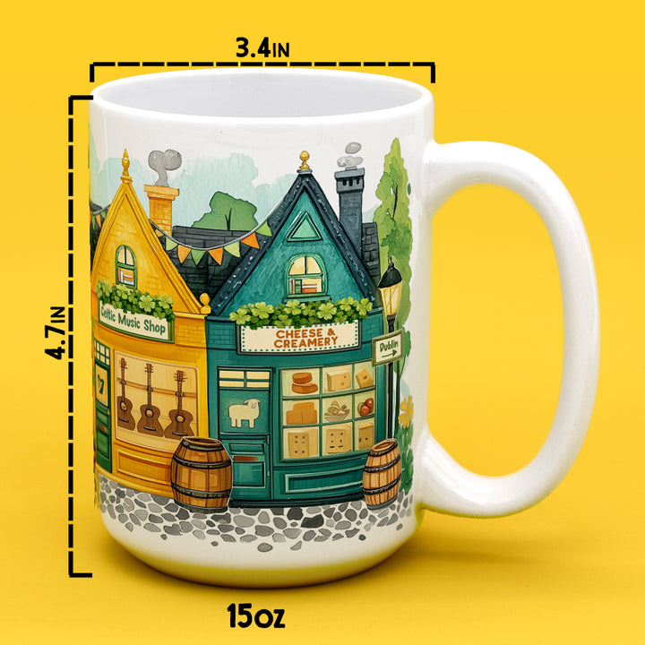 St. Patrick's Storefront Shops Mug