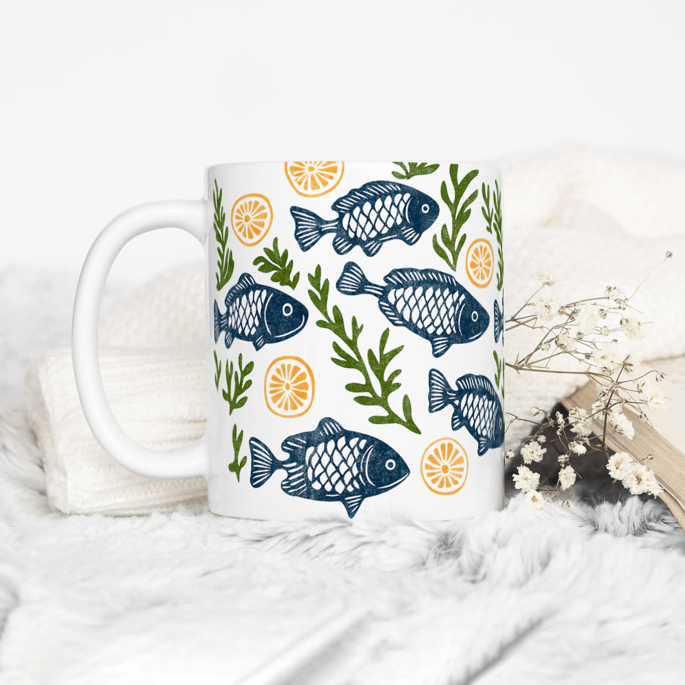 Coastal Fish Mug
