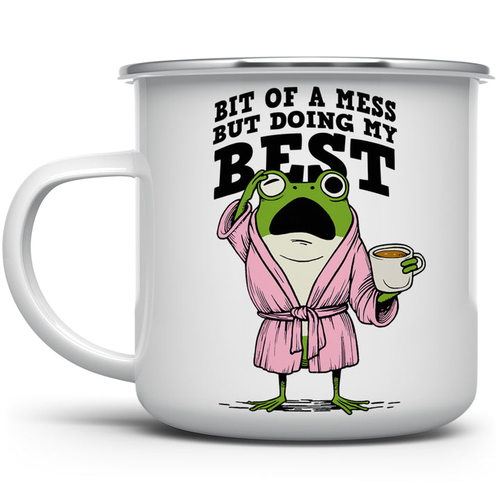 Bit of a Mess But Doing My Best Camp Mug