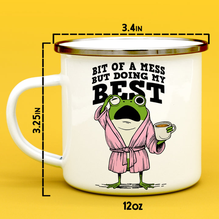 Bit of a Mess But Doing My Best Camp Mug