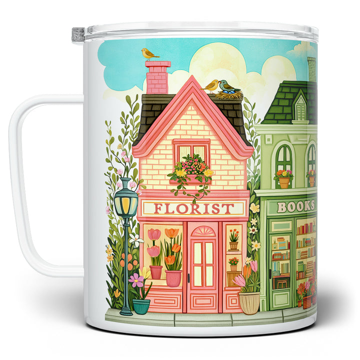 Spring Storefront Shops Insulated Travel Mug