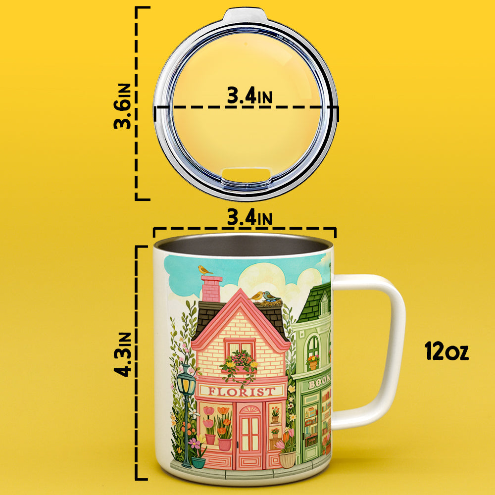 Spring Storefront Shops Insulated Travel Mug