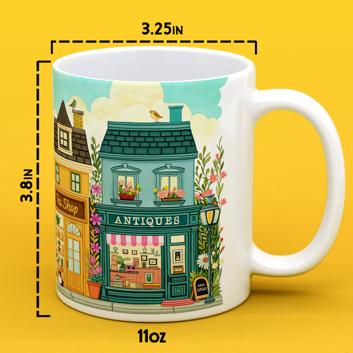 Spring Storefront Shops Mug