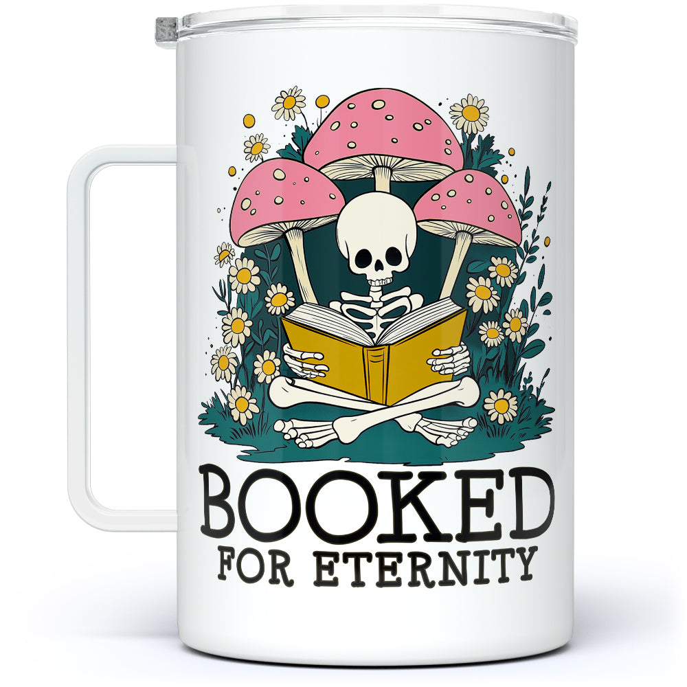 Booked For Eternity Insulated Travel Mug