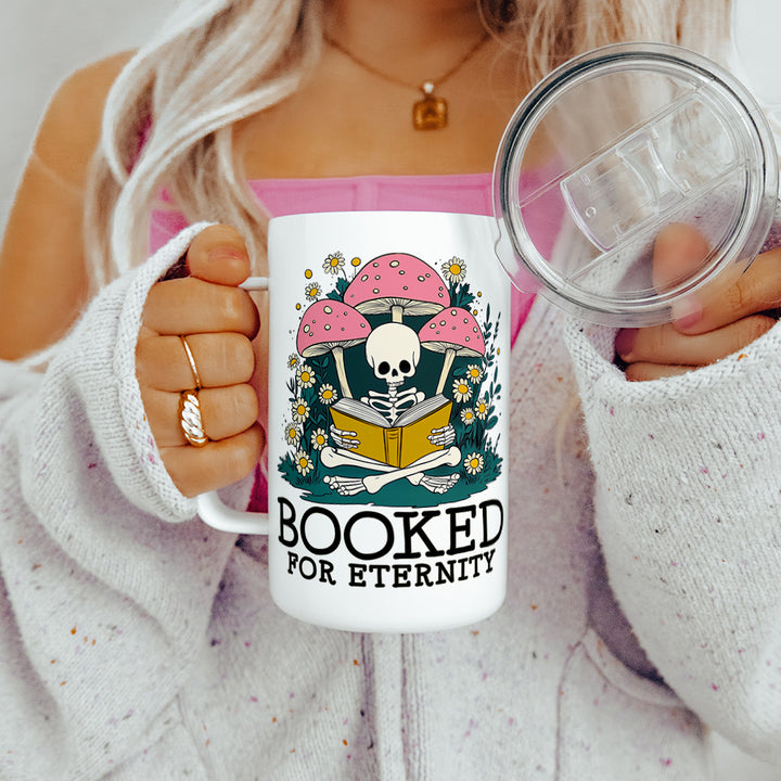 Booked For Eternity Insulated Travel Mug