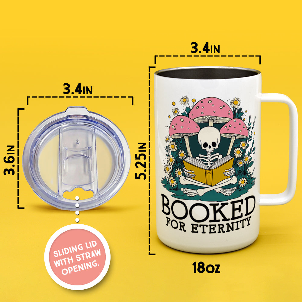 Booked For Eternity Insulated Travel Mug