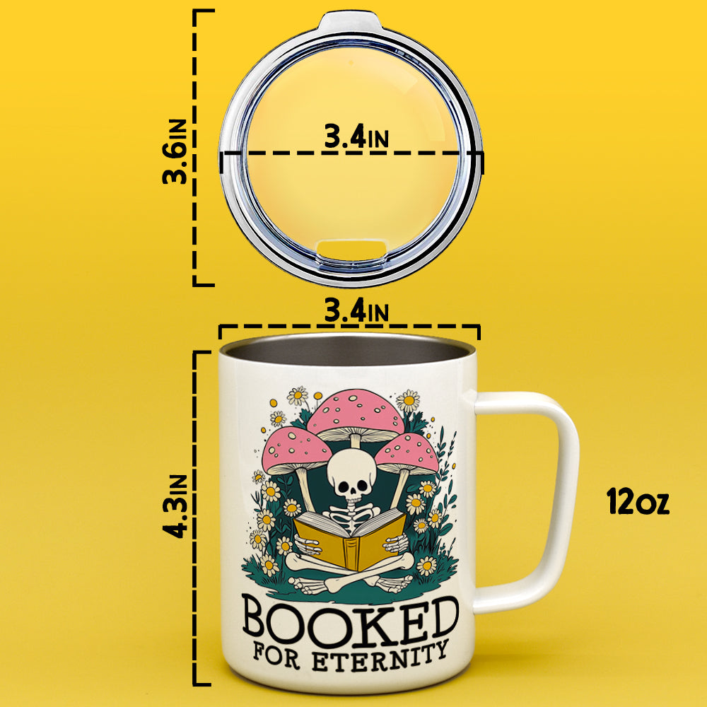 Booked For Eternity Insulated Travel Mug