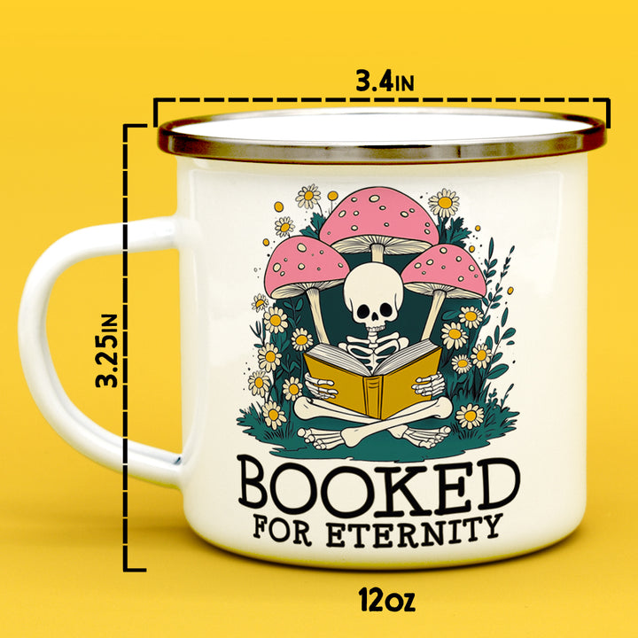 Booked For Eternity Camp Mug
