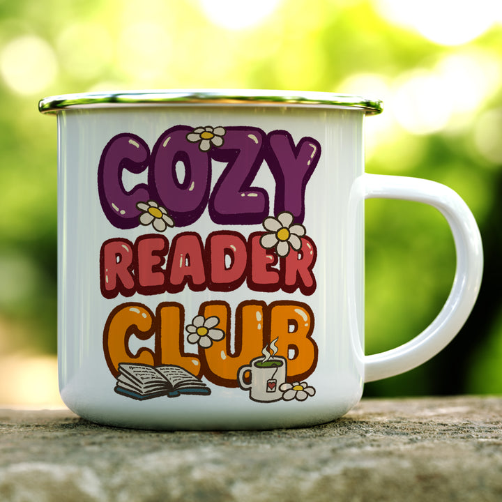 Cozy Reader Club Camp Mug