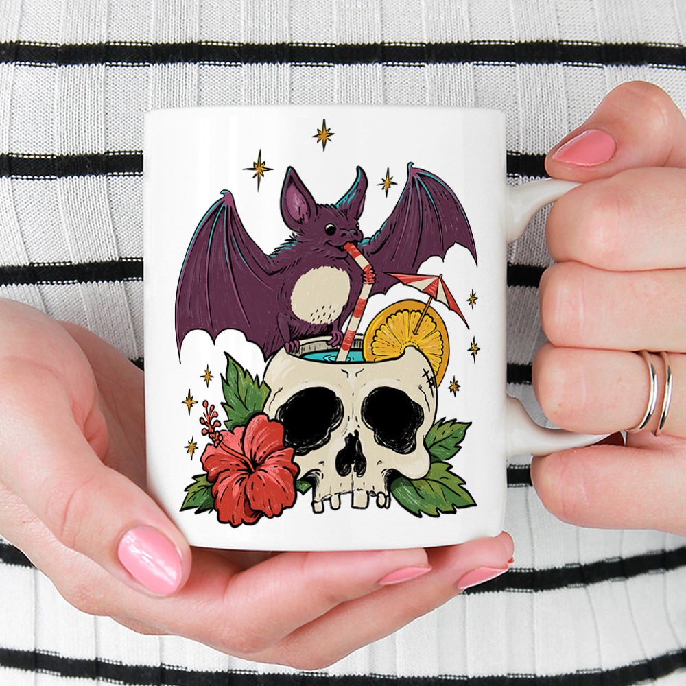 Tiki Bat Mug