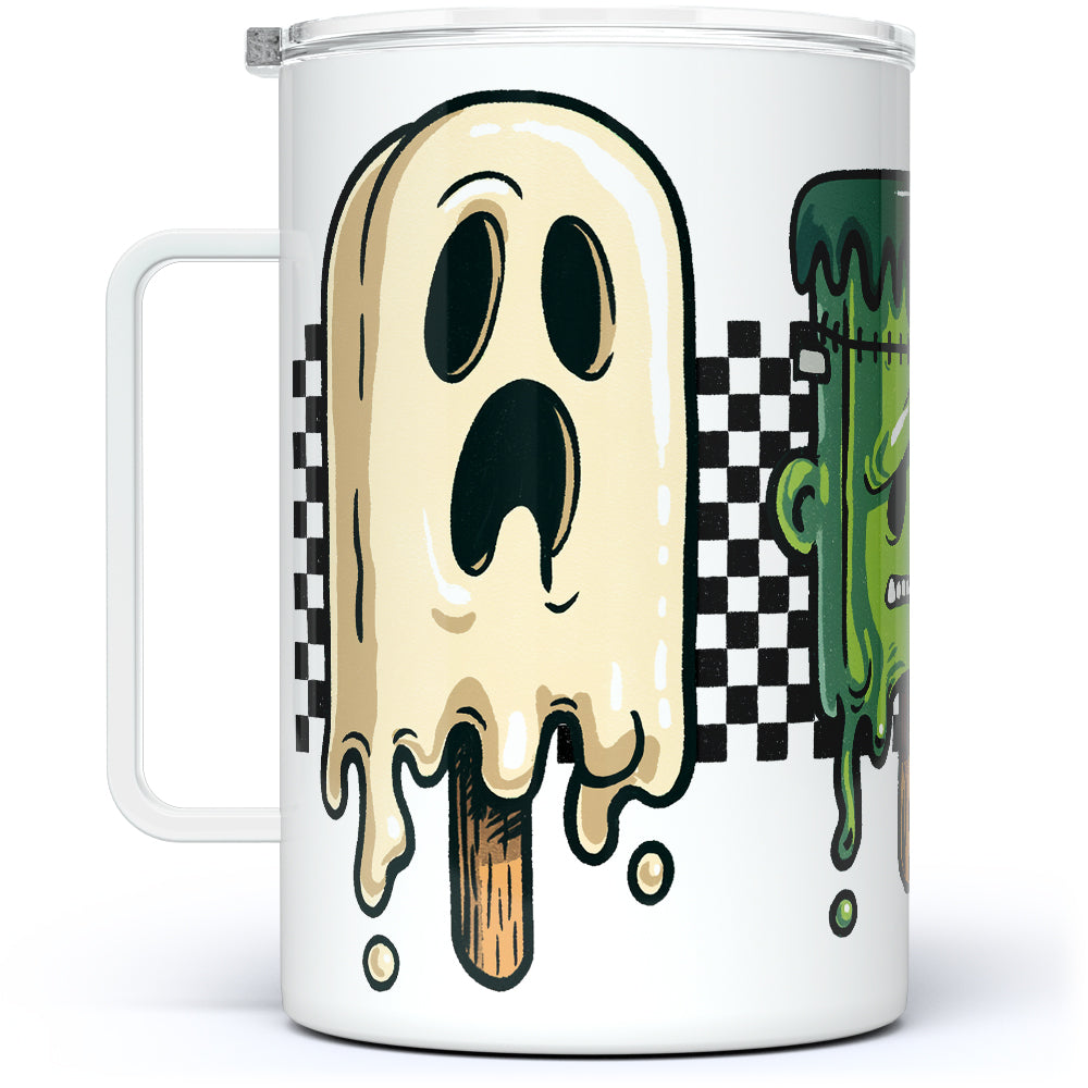 Halloween Popsicles Insulated Travel Mug