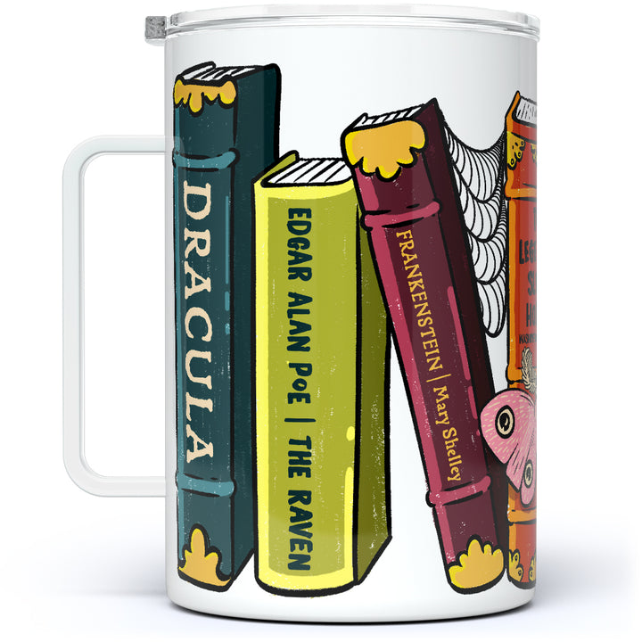Gothic Classics Books Insulated Travel Mug